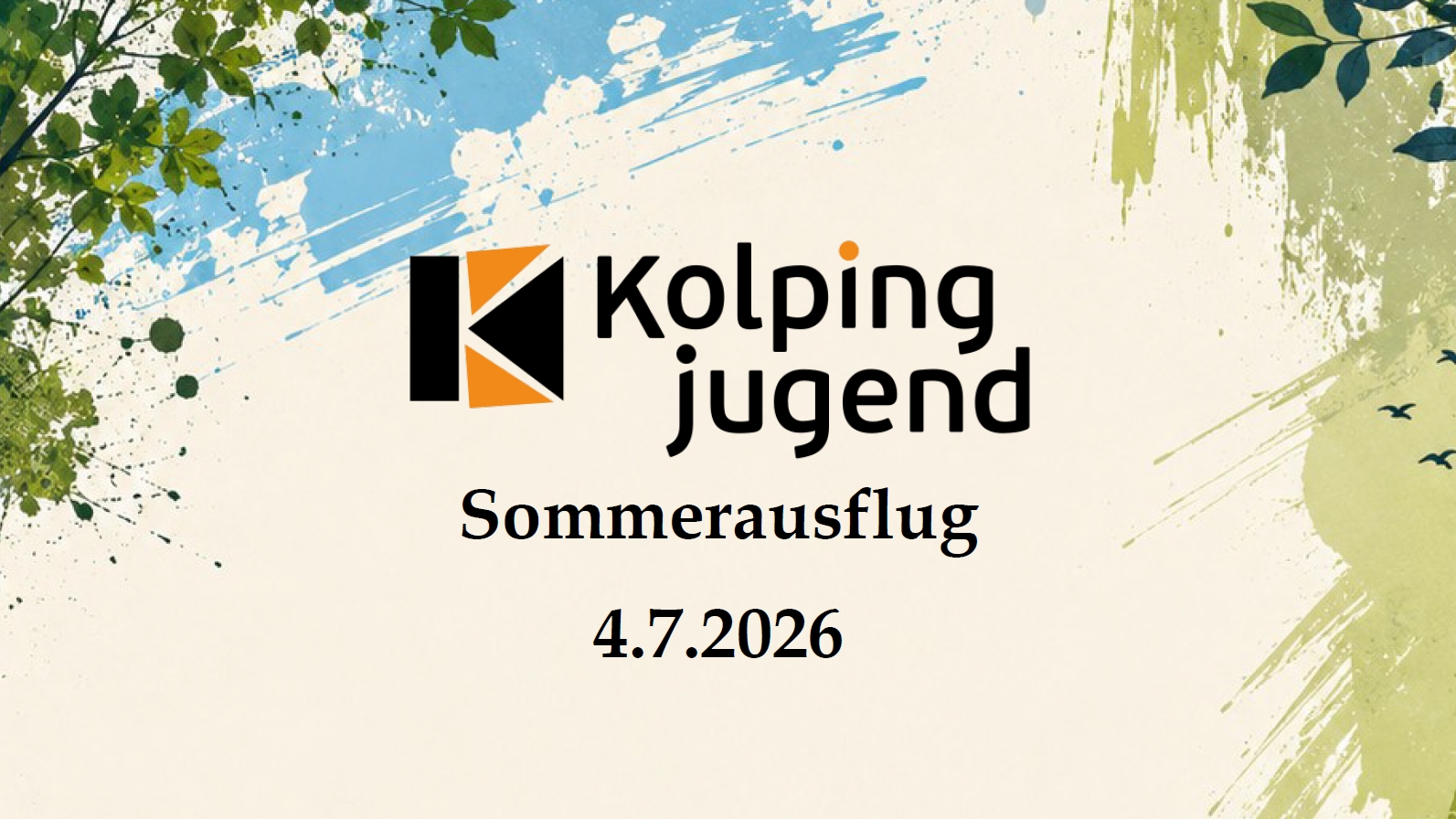 Sommerausflug der Kolpingjugend